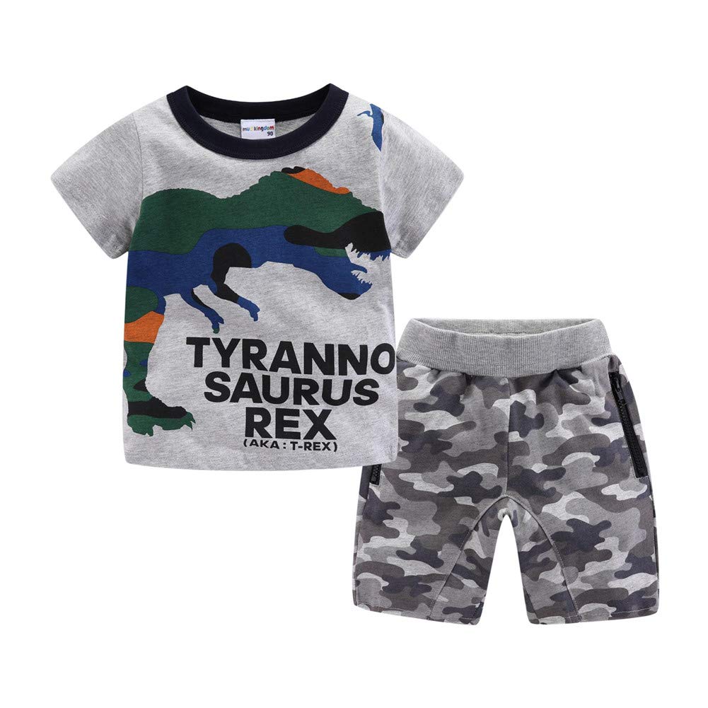 Mud Kingdom Boys' Summer Shorts Set