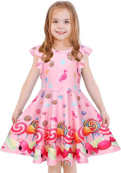 Girls' Unicorn & Mermaid Dress