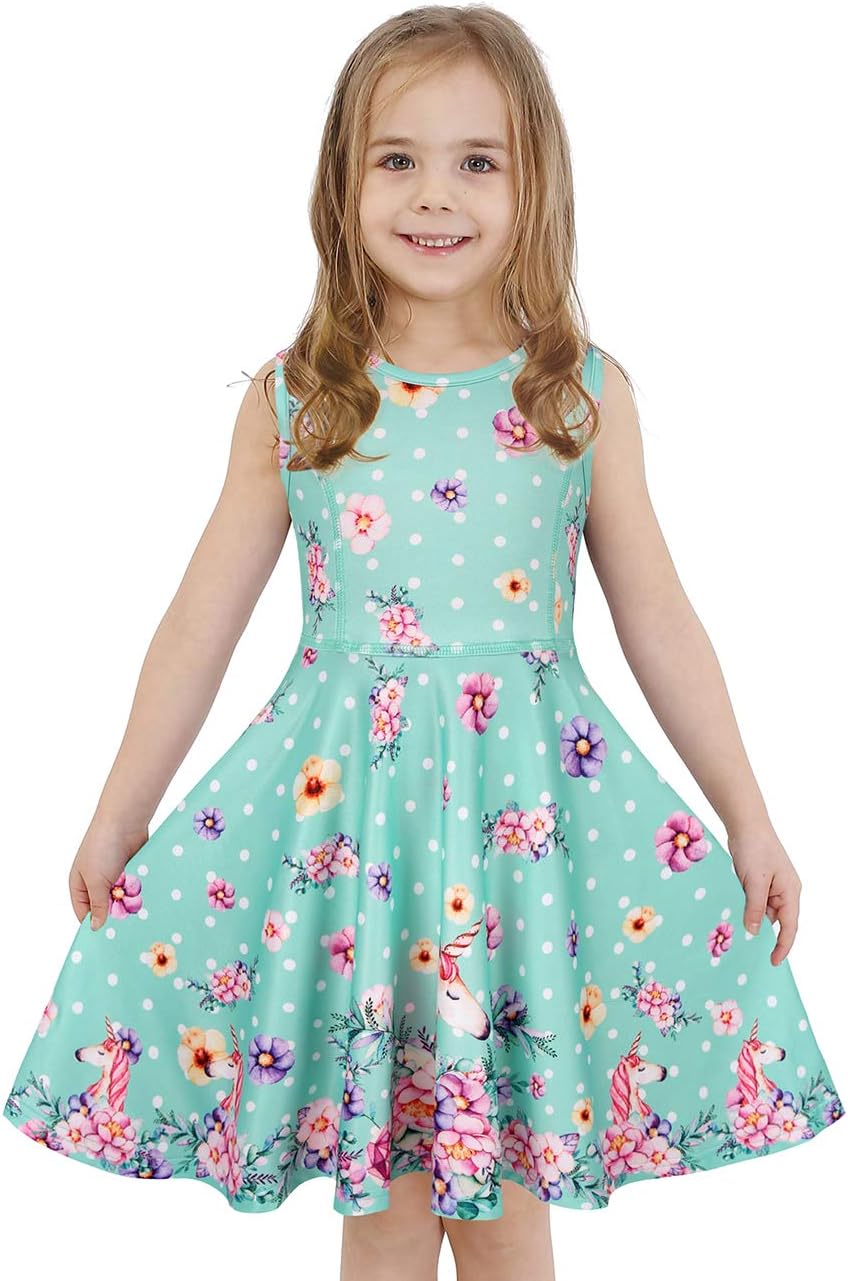 Girls' Unicorn & Mermaid Dress