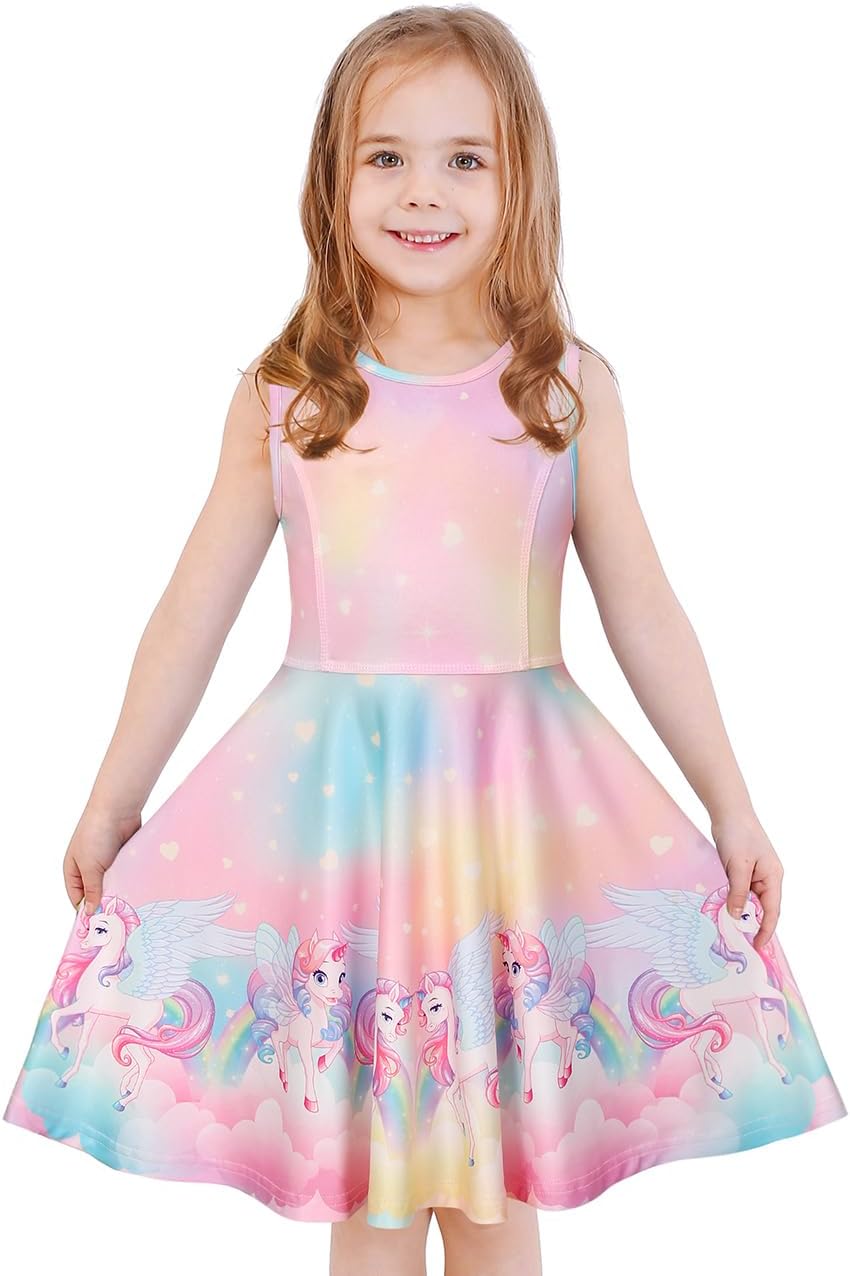 Girls' Unicorn & Mermaid Dress