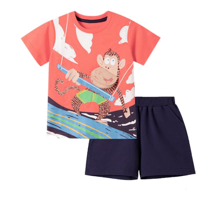 HILEELANG Toddler Boys' Outfit Set