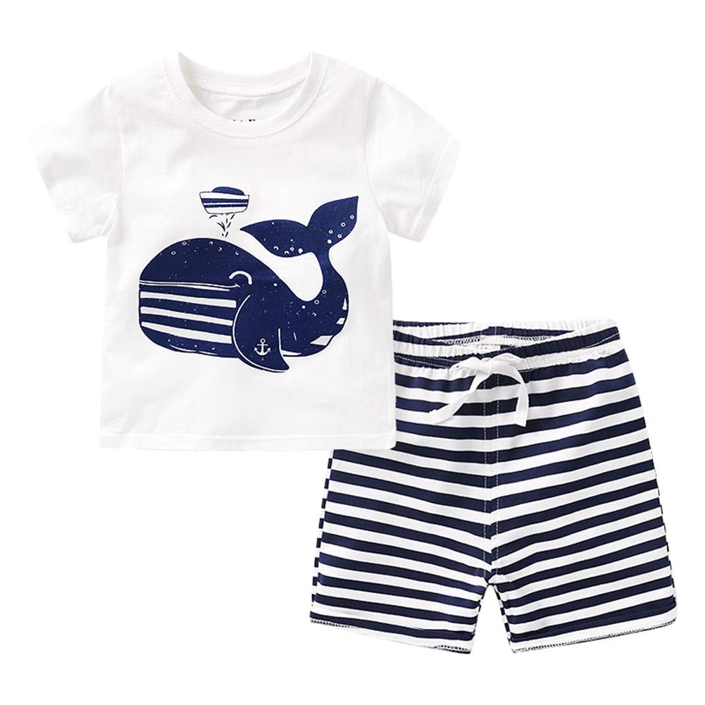 Mud Kingdom Boys' Summer Shorts Set