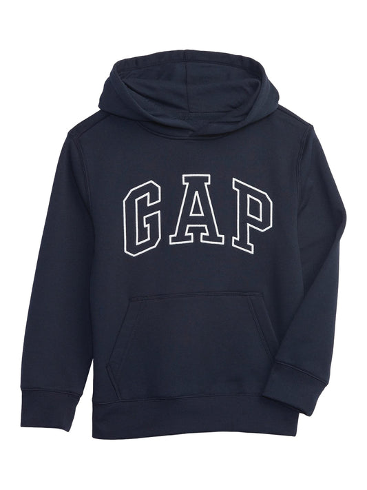 GAP Boys' Logo Hoodie Hooded Sweatshirt