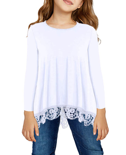 storeofbaby Girls' Casual Short Sleeve Tunic Top