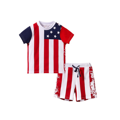 Mud Kingdom Boys' Summer Shorts Set