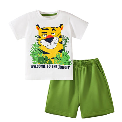 HILEELANG Toddler Boys' Outfit Set