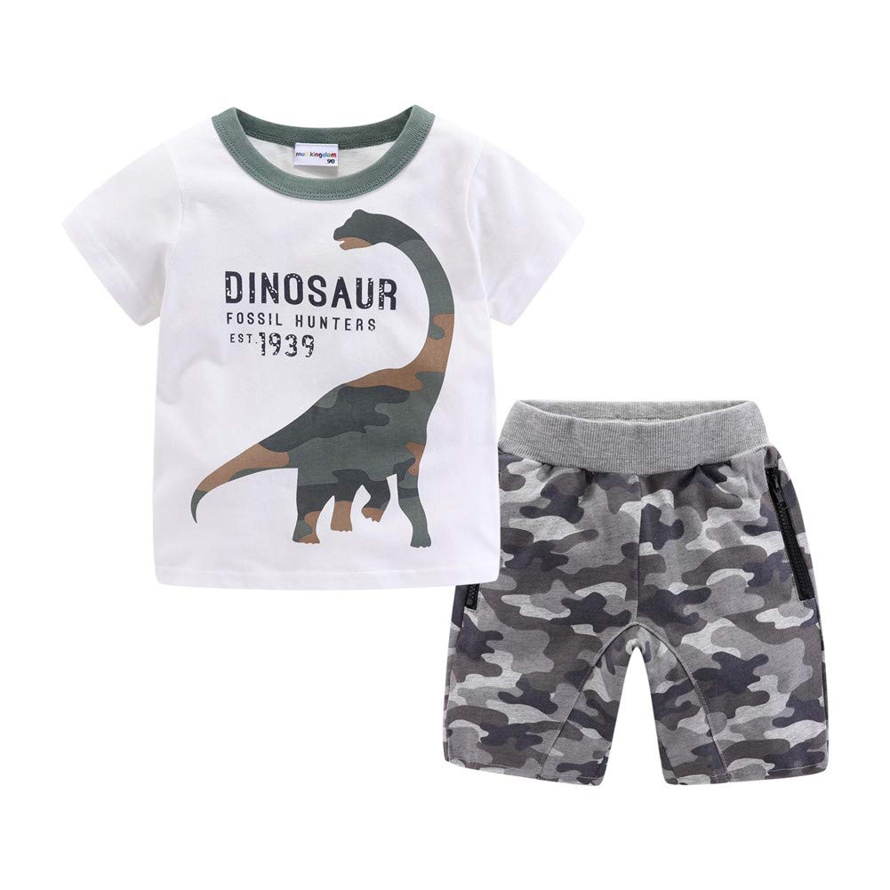 Mud Kingdom Boys' Summer Shorts Set