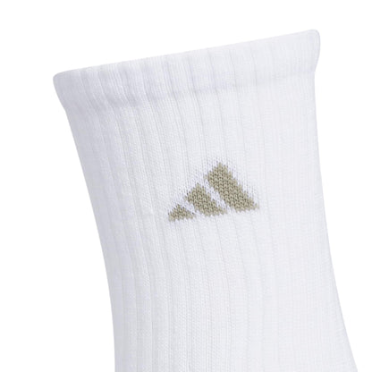 adidas Youth 6-Pack Cushioned Crew Socks