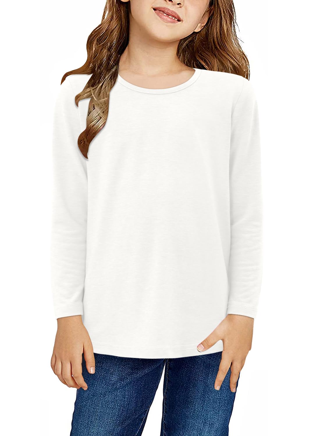 storeofbaby Girls' Long Sleeve Crewneck Top