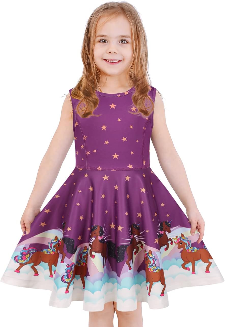 Girls' Unicorn & Mermaid Dress