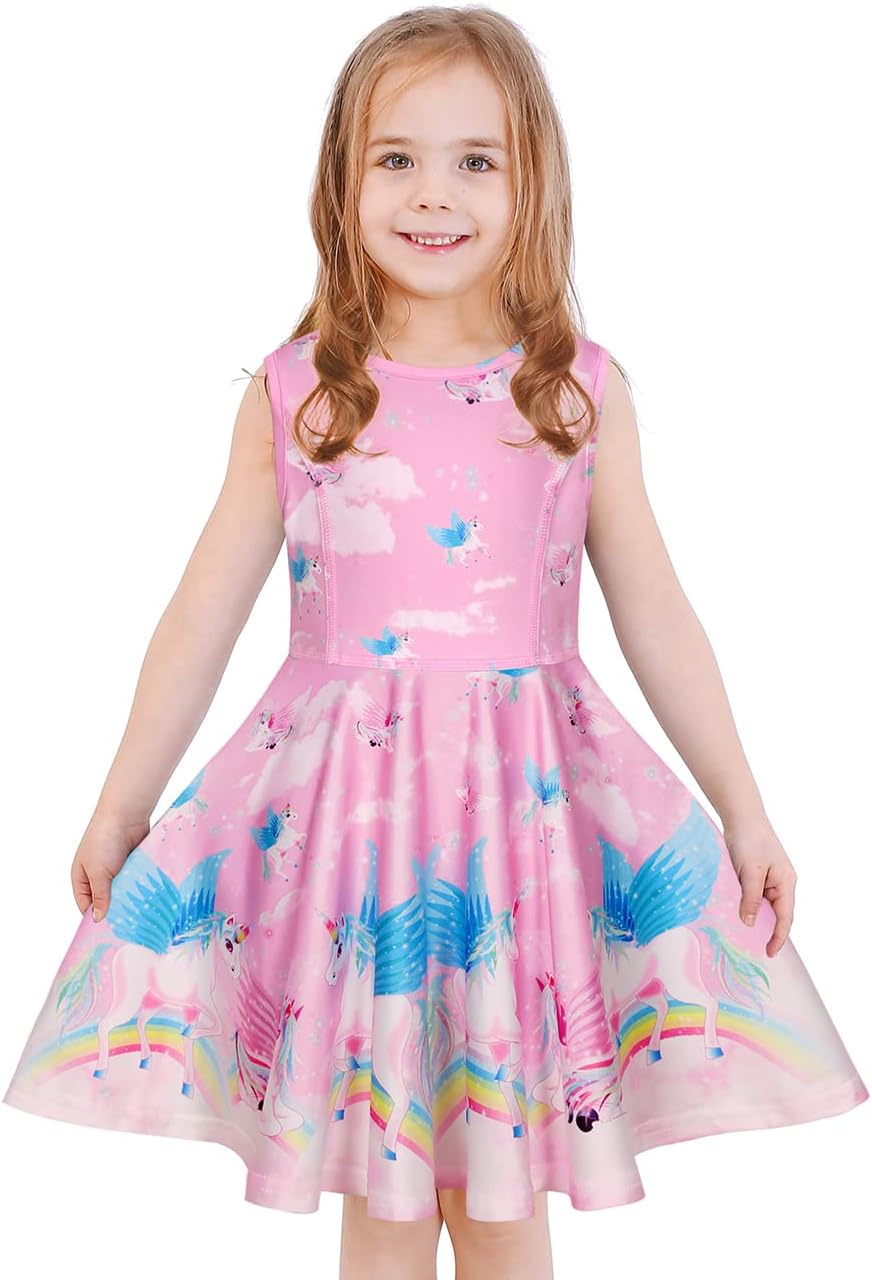 Girls' Unicorn & Mermaid Dress