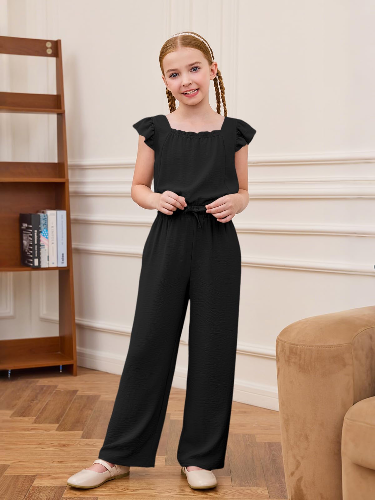 Haloumoning Girls Jumpsuit