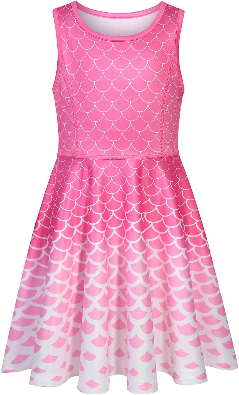 Girls' Unicorn & Mermaid Dress