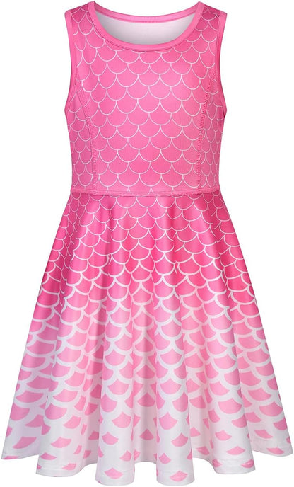 Girls' Unicorn & Mermaid Dress