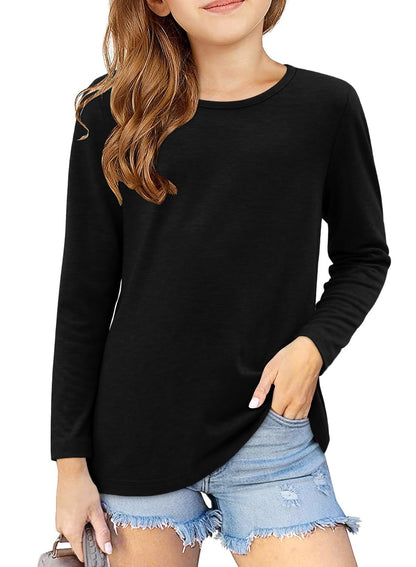 storeofbaby Girls' Long Sleeve Crewneck Top