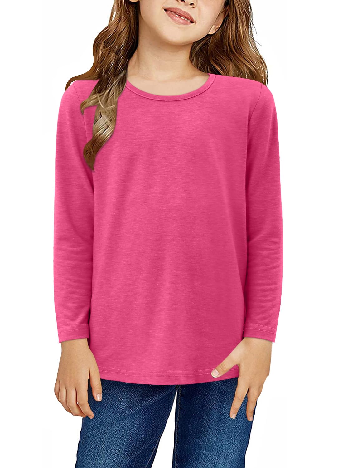 storeofbaby Girls' Long Sleeve Crewneck Top
