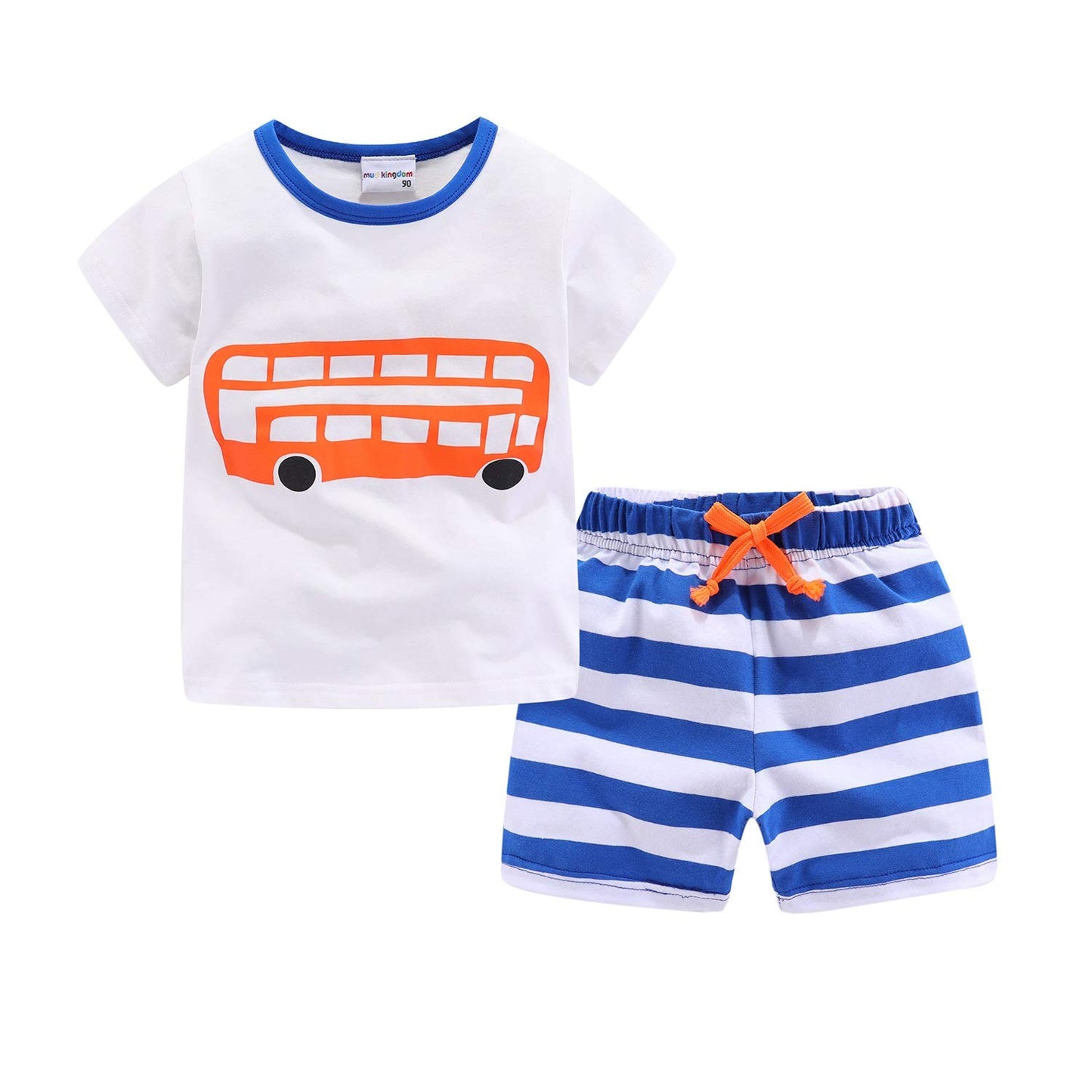 Mud Kingdom Boys' Summer Shorts Set
