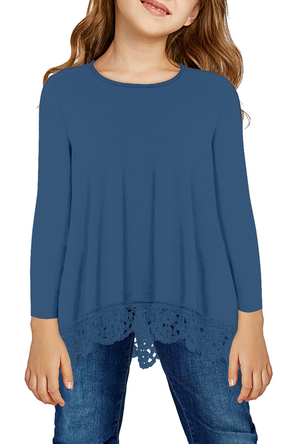 storeofbaby Girls' Casual Short Sleeve Tunic Top