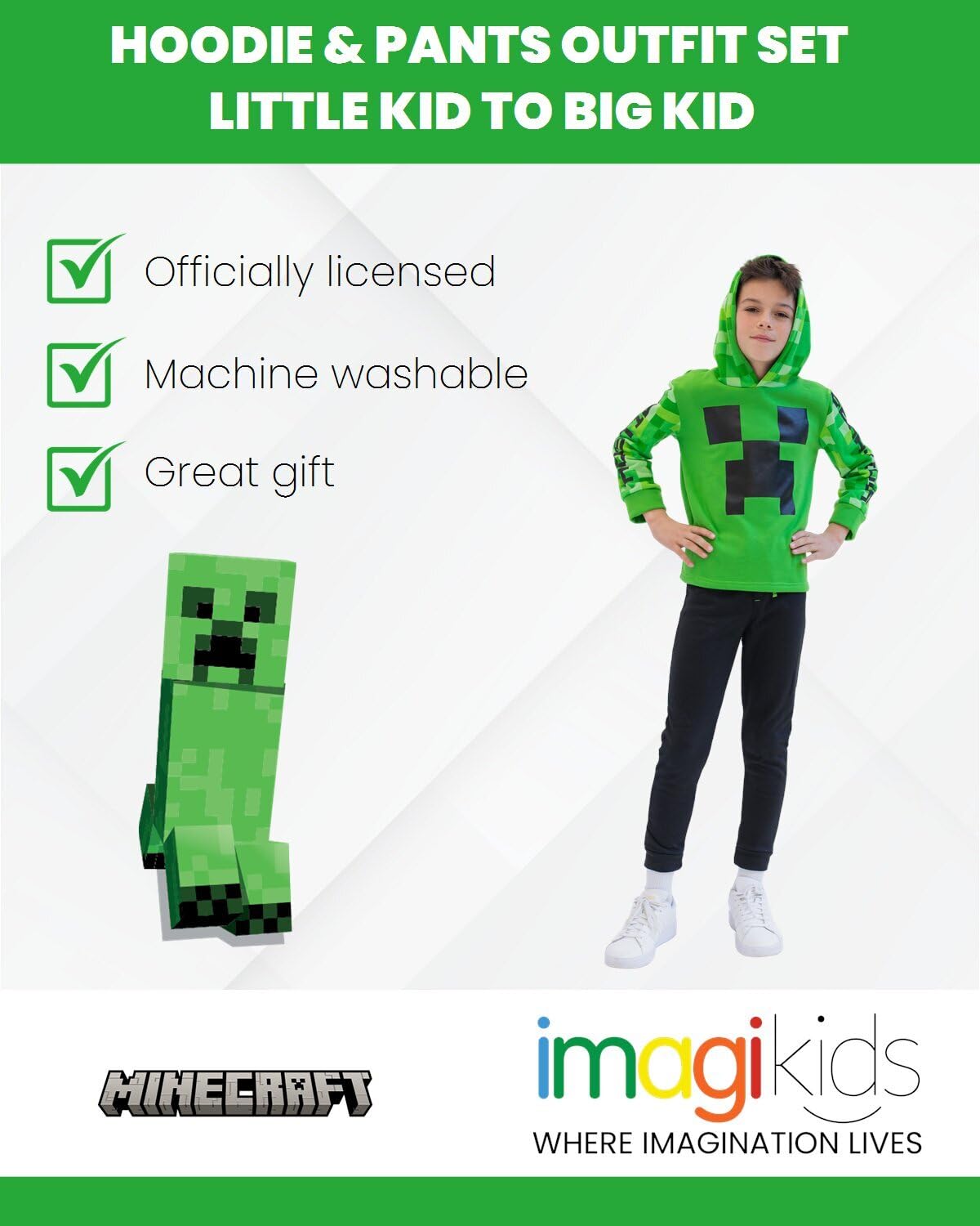 Minecraft Creeper Kids' Set