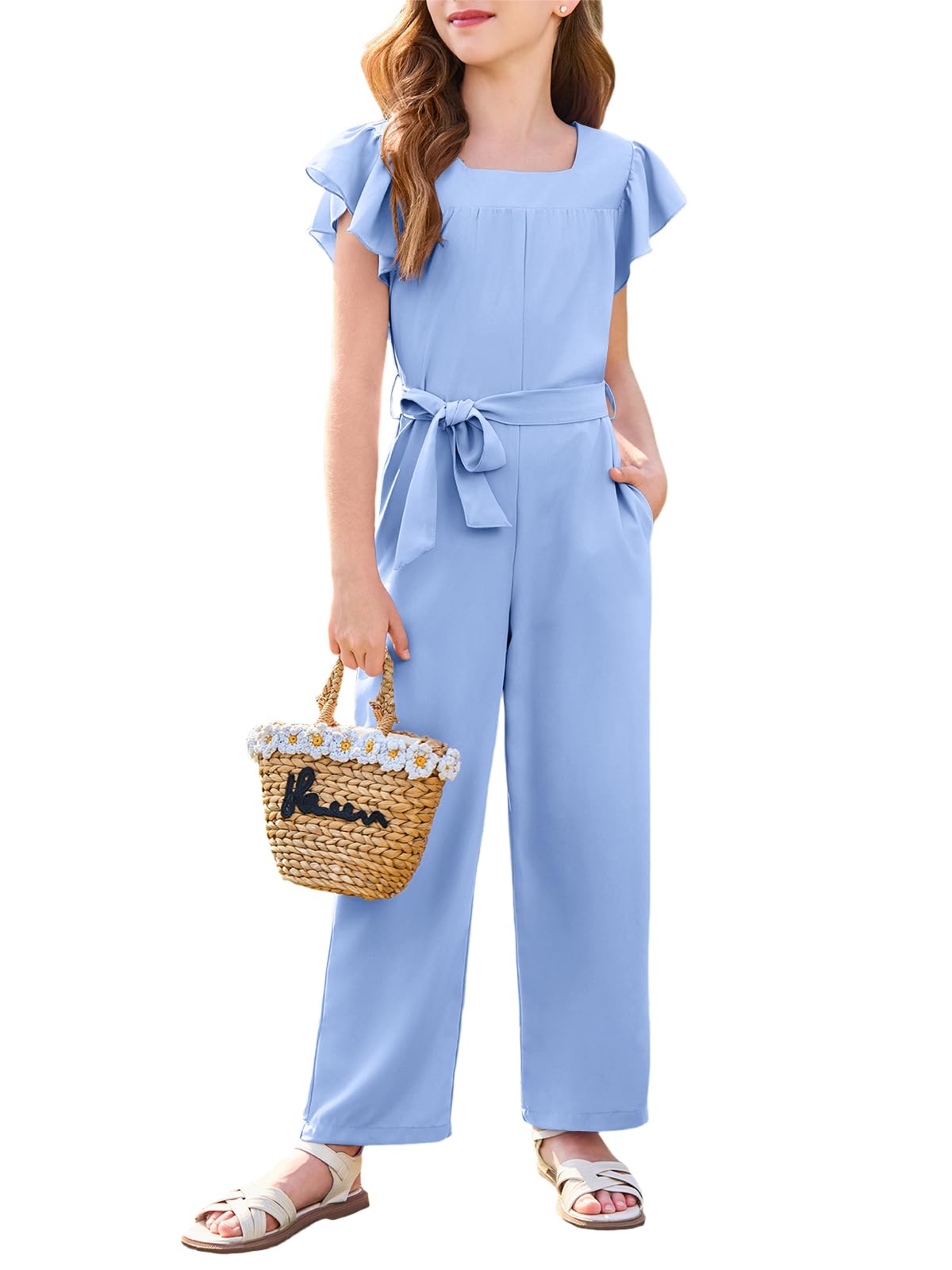 Haloumoning Girls Jumpsuit