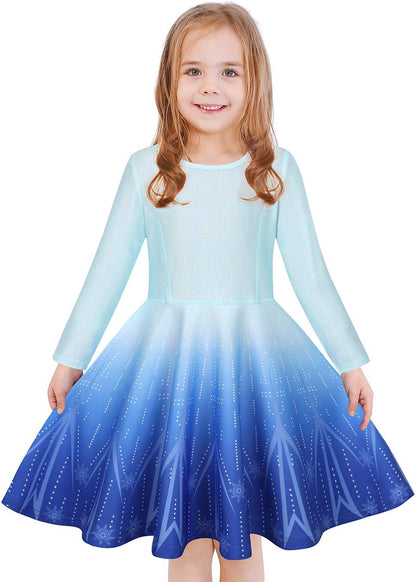 Girls' Unicorn & Mermaid Dress