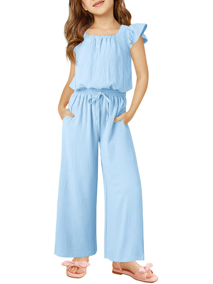 Haloumoning Girls Jumpsuit