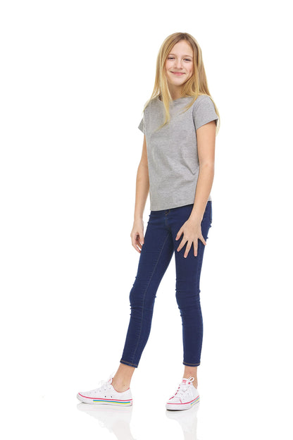 Pink Angel Girls' 8-Pack Cotton T-Shirts