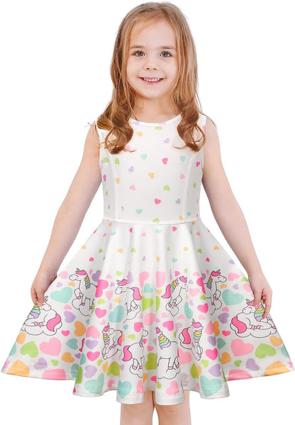 Girls' Unicorn & Mermaid Dress