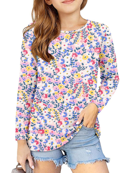storeofbaby Girls' Long Sleeve Crewneck Top