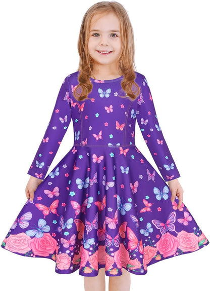Girls' Unicorn & Mermaid Dress