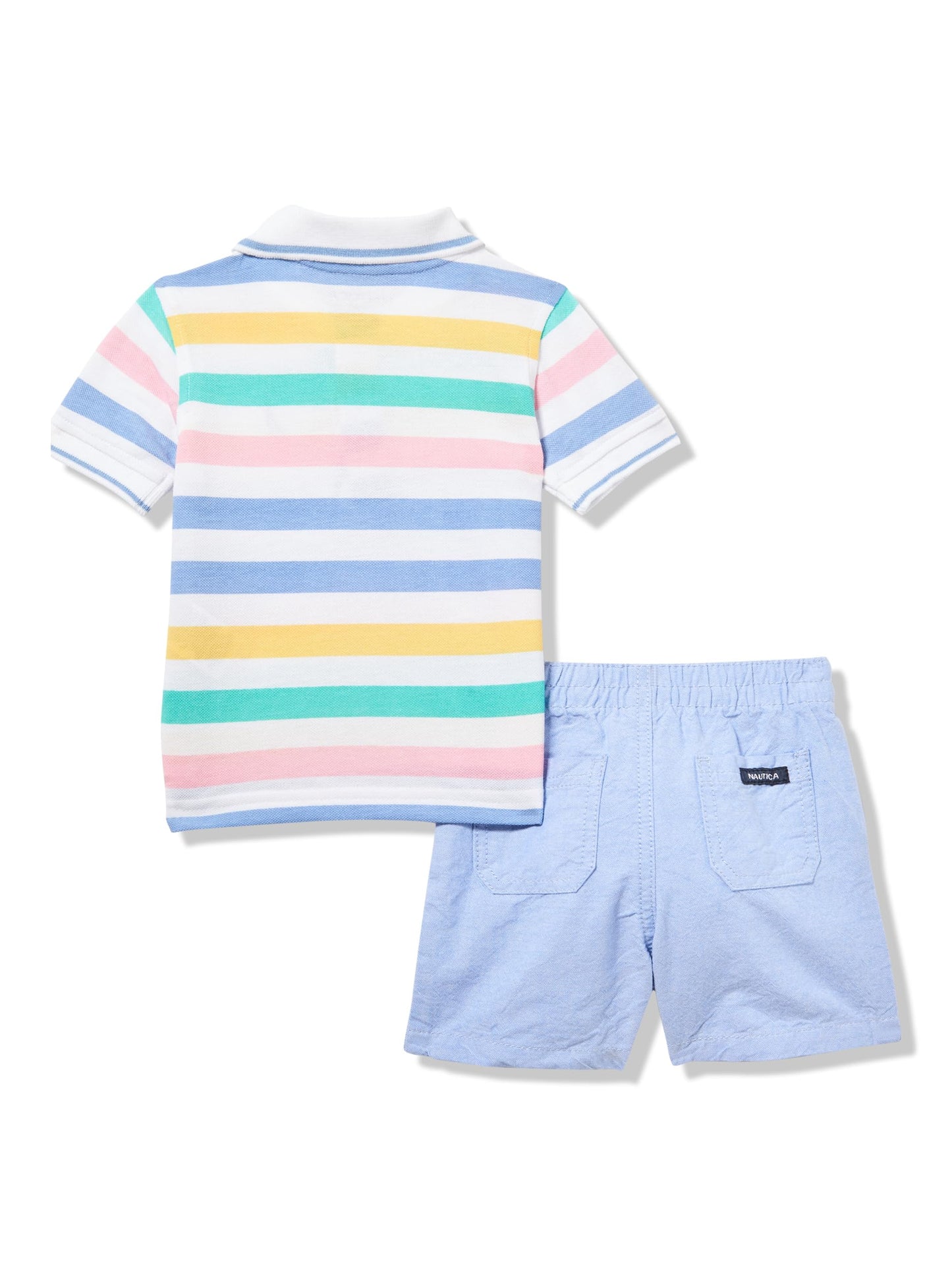 Nautica Boys 2pc Polo Short Set