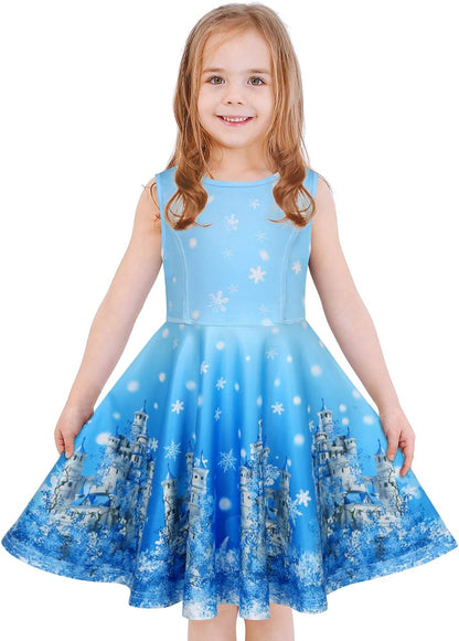 Girls' Unicorn & Mermaid Dress