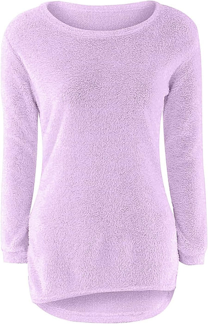 Girls' Lightweight Cozy Pullover Sweater