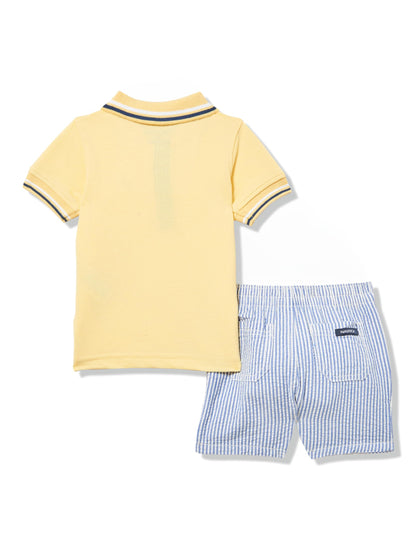Nautica Boys 2pc Polo Short Set
