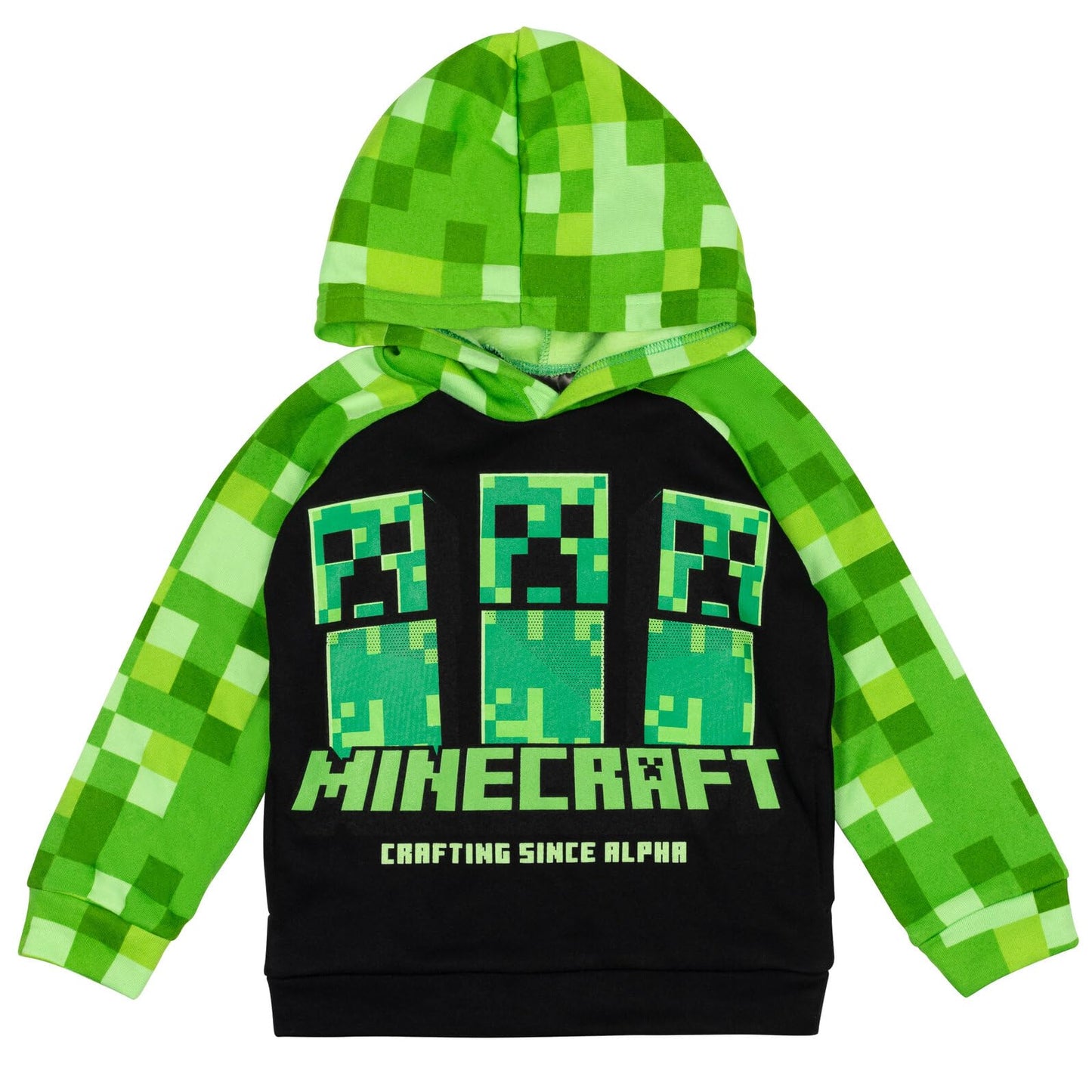 Minecraft Fleece Pullover Hoodie Little Kid to Big Kid Sizes (4-18-20)