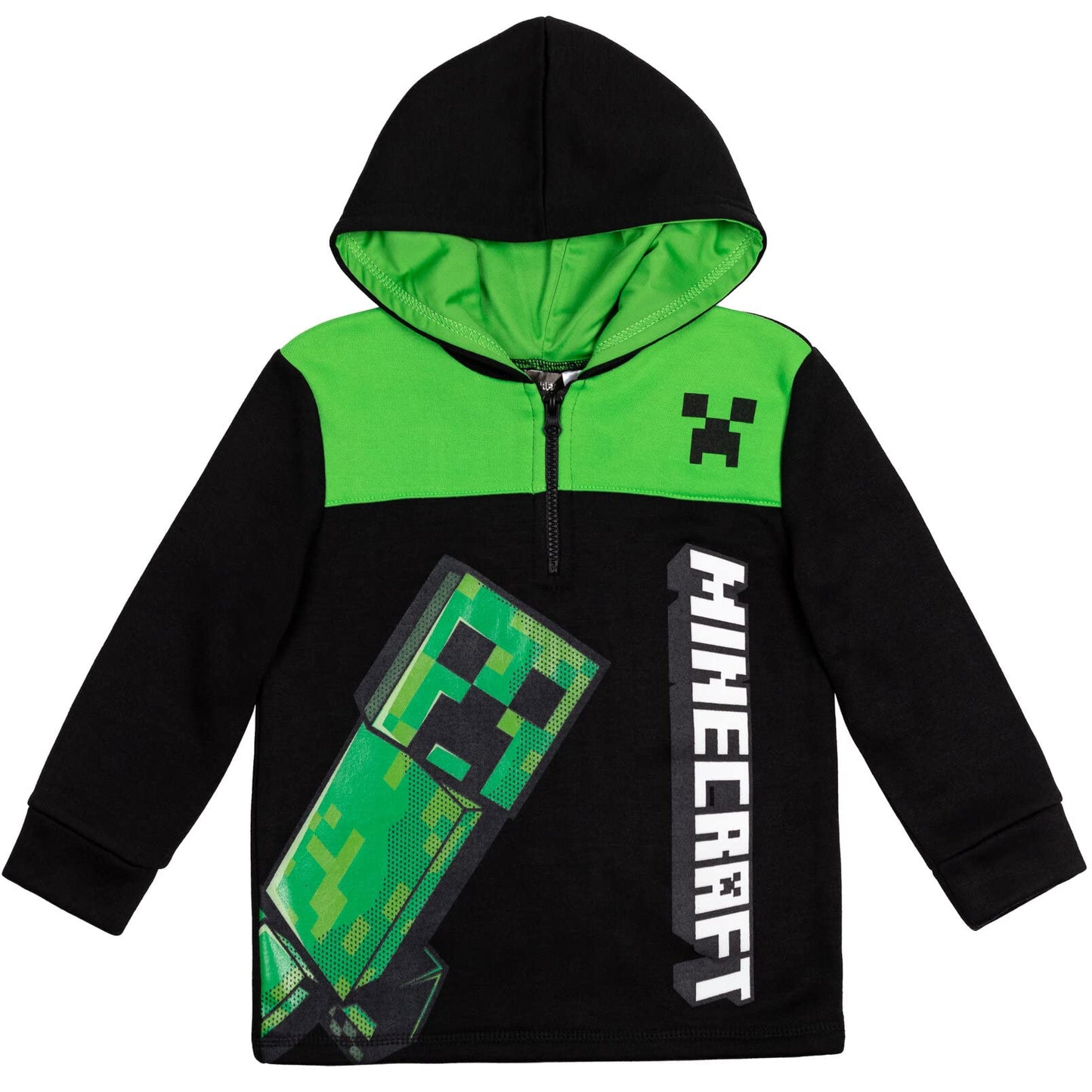 Minecraft Fleece Pullover Hoodie Little Kid to Big Kid Sizes (4-18-20)