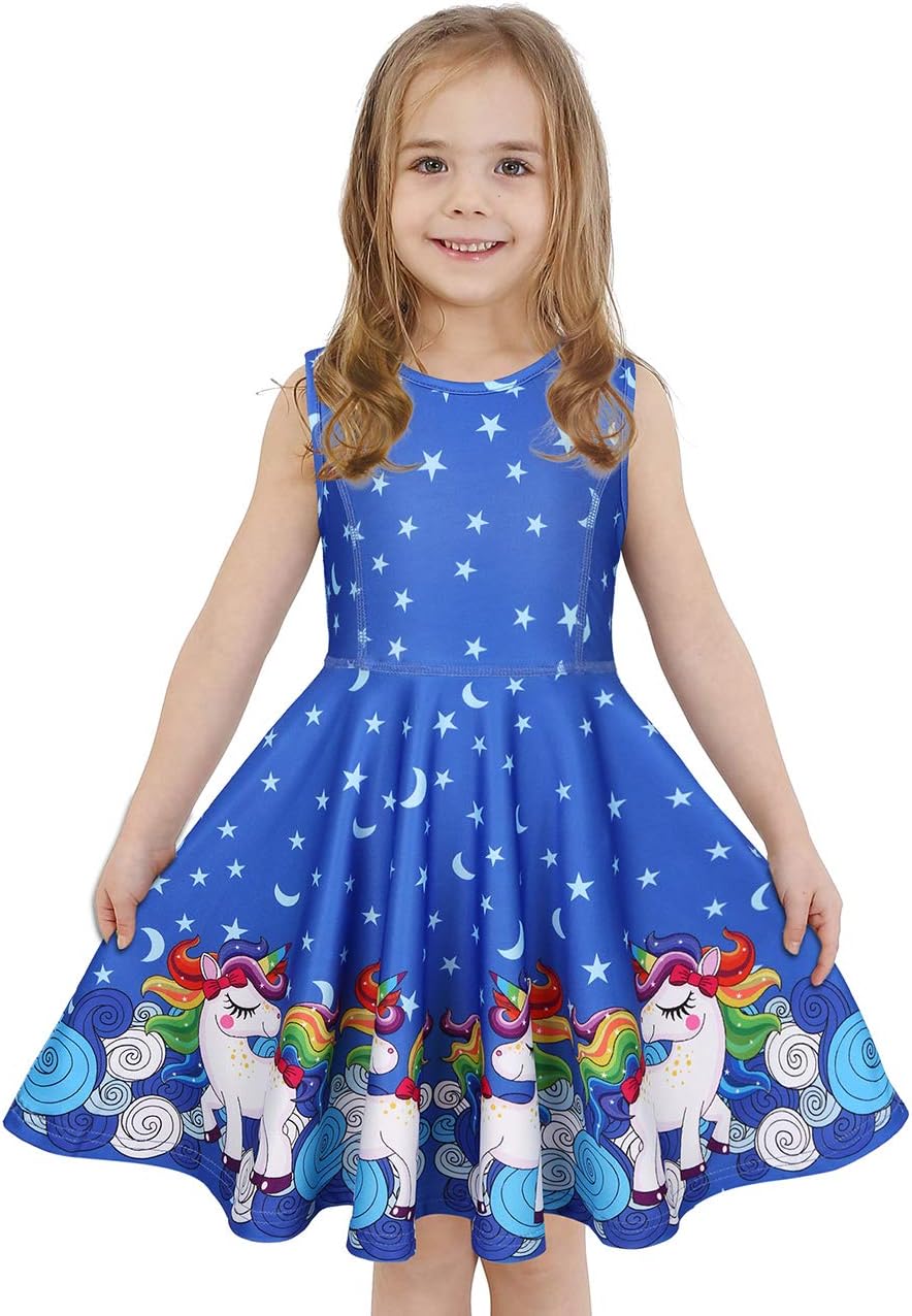 Girls' Unicorn & Mermaid Dress