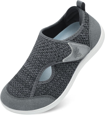 LeIsfIt Women's Wide Diabetic Adjustable Walking Shoes