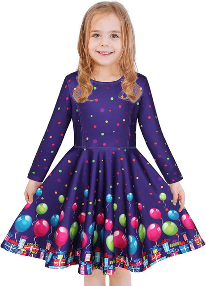 Girls' Unicorn & Mermaid Dress