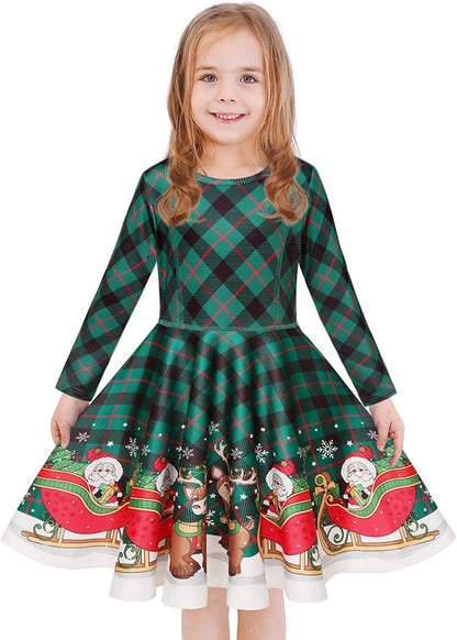 Girls' Unicorn & Mermaid Dress