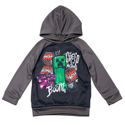 Minecraft Fleece Pullover Hoodie Little Kid to Big Kid Sizes (4-18-20)