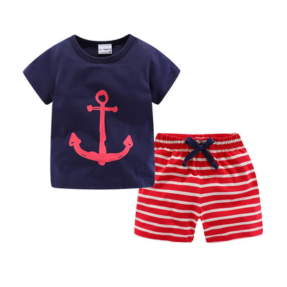 Mud Kingdom Boys' Summer Shorts Set