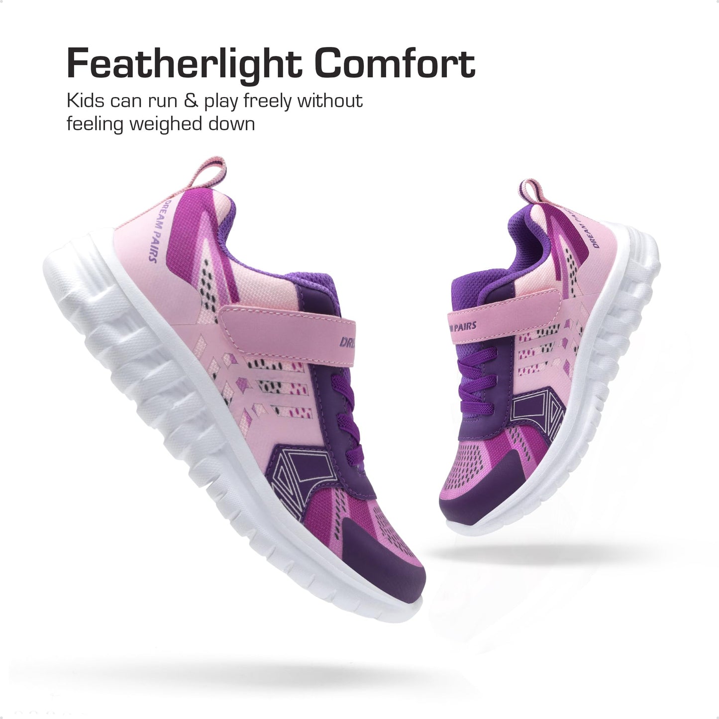 DREAM PAIRS Kids' EZ-On Athletic Sneakers