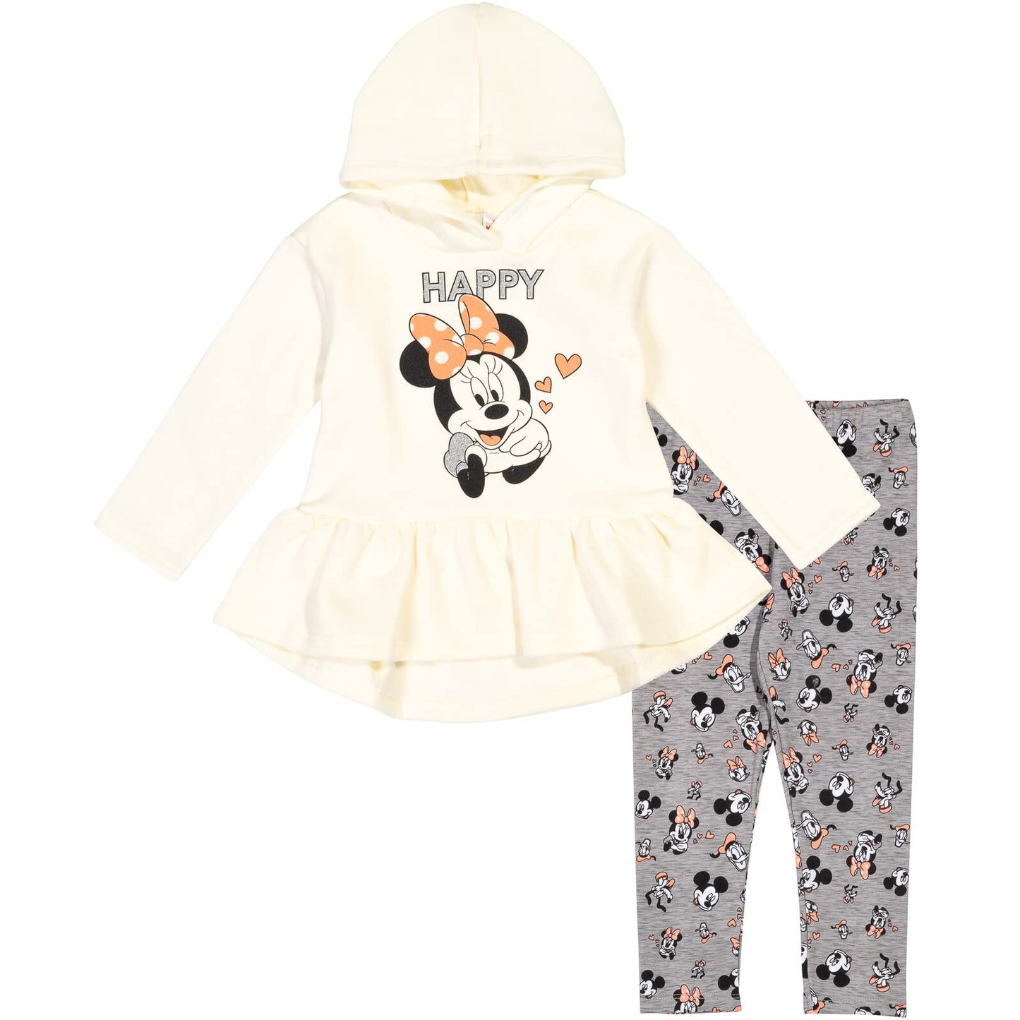 Disney Minnie Mouse Hoodie & Leggings Set