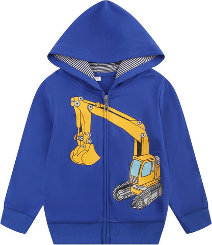 Popshion Toddler Boys' Dinosaur Hoodie Jacket