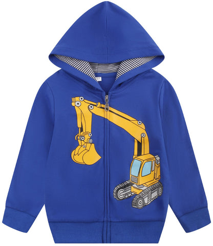 Popshion Toddler Boys' Dinosaur Hoodie Jacket