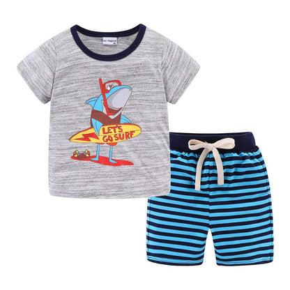 Mud Kingdom Boys' Summer Shorts Set
