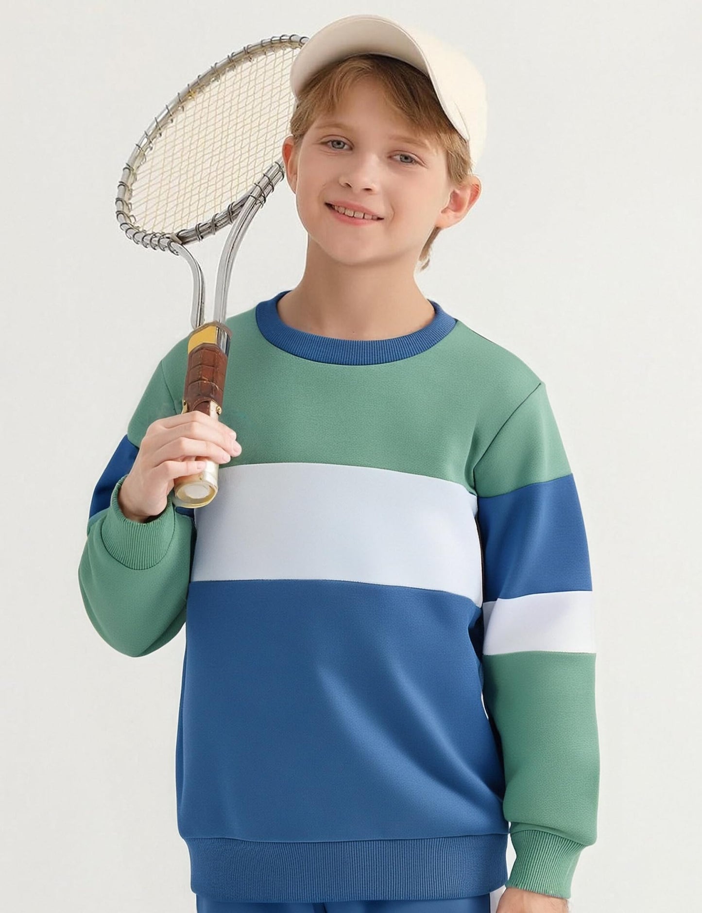 mkodopy Boys' Hoodie Sweatsuit Set