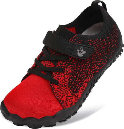 LeIsfIt Kids' Wide Barefoot Anti-Slip Sneakers