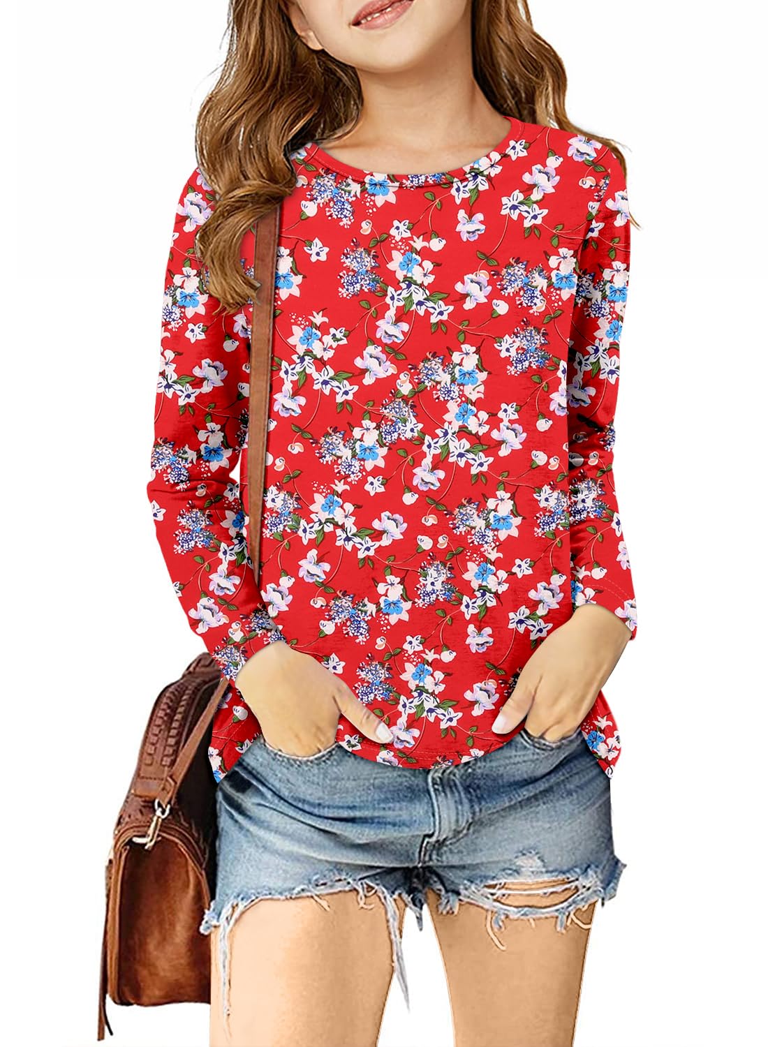 storeofbaby Girls' Long Sleeve Crewneck Top